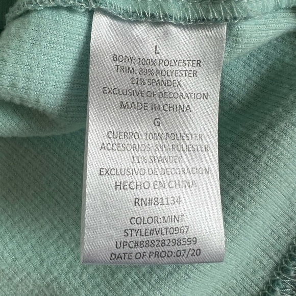 Swiss Alps Womens Large Blue‎ Quarter Snap Pullover - Picture 6 of 8